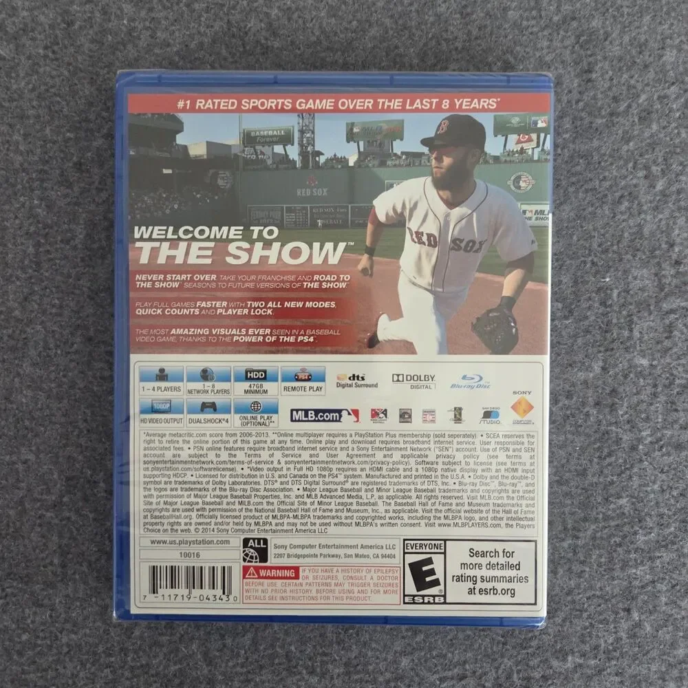 MLB 14: The Show (Sony PlayStation 4, 2014) Brand New Factory Sealed Baseball Sp